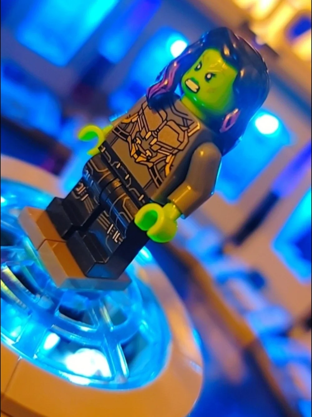 Guardians Of The Galaxy Gamora Minifigure Lego Compatible